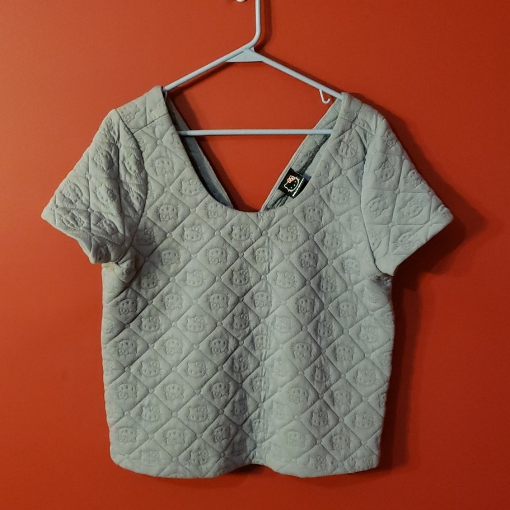 Torrid hello kitty cropped sweater 00